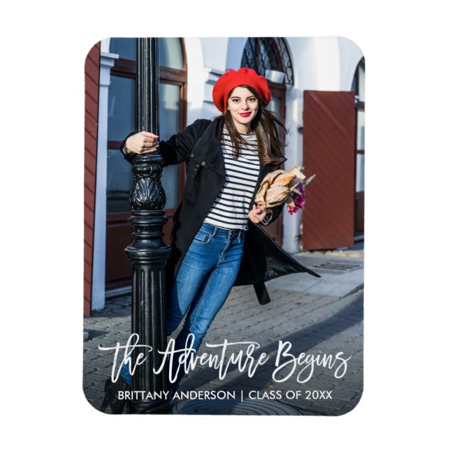 Ímã Início da Aventura de Graduação de Script de Pince (Vertical)