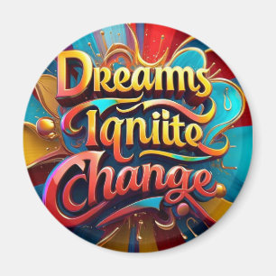 Imã "Inovar, Inspirar, Ignitar"