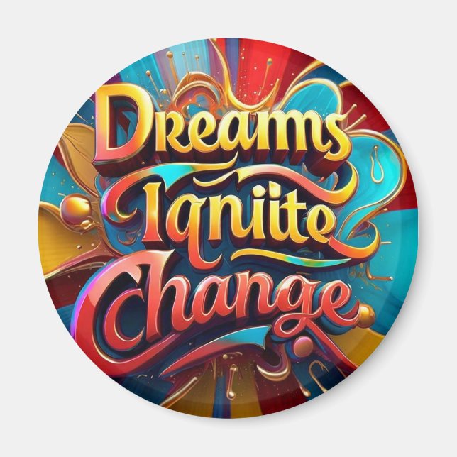 Imã "Inovar, Inspirar, Ignitar" (Frente)