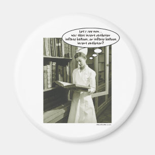 Imã Inserir balão de inflação do cateter ou.....