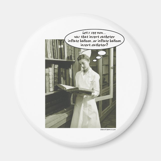 Imã Inserir balão de inflação do cateter ou..... (Frente)