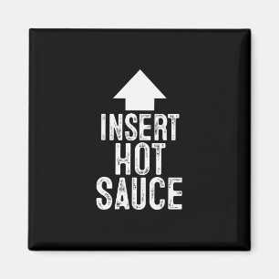 Imã Inserir Molho Picante Halloween Seta Apontando Par