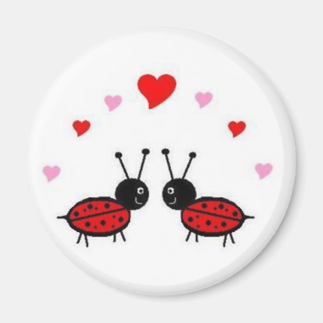 Imã Inseto de amor (Frente)