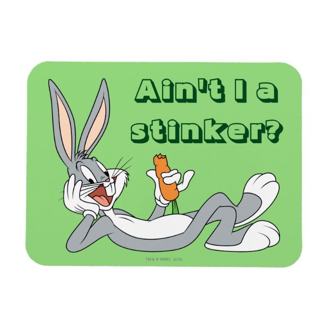 Ímã INSETOS BUNNY™ Deitados Comendo Cenoura (Horizontal)