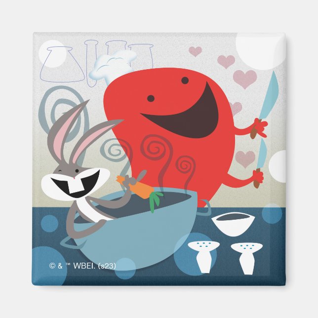 Imã INSETOS BUNNY™ & Gossamer Whimsical Medium Prep (Frente)