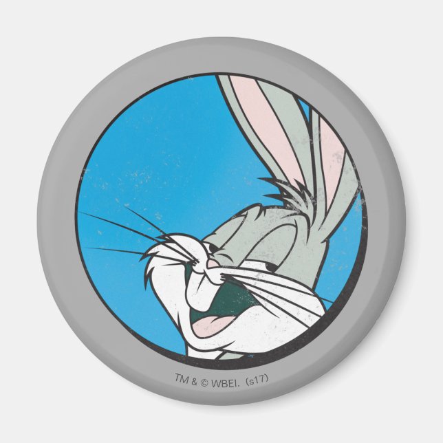 Imã INSETOS BUNNY™ Retro Blue Patch (Frente)