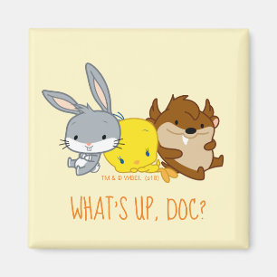 Imã INSETOS Chibi BUNNY™, TWEETY™ e TAZ™