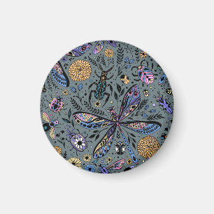 Imã Insetos de porta em cinzas de slater