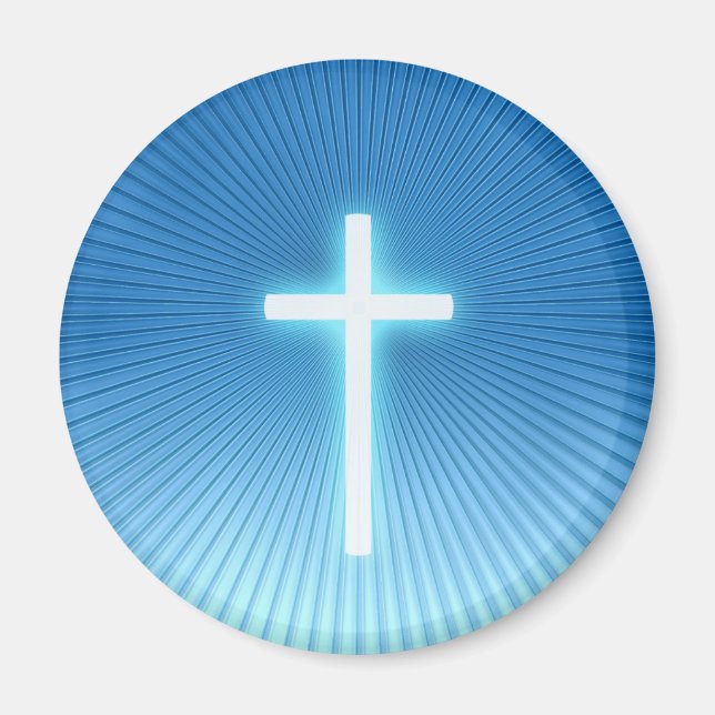 Imã Inspiração Cristã | Cruz religiosa (Frente)