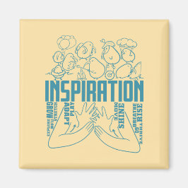Imã Inspiração - Design ASL