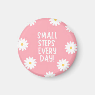 Imã Inspiração Floral Rosa – Pequenos Passos Todos os