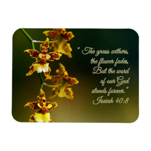Ímã Inspiração Isaiah 40:8