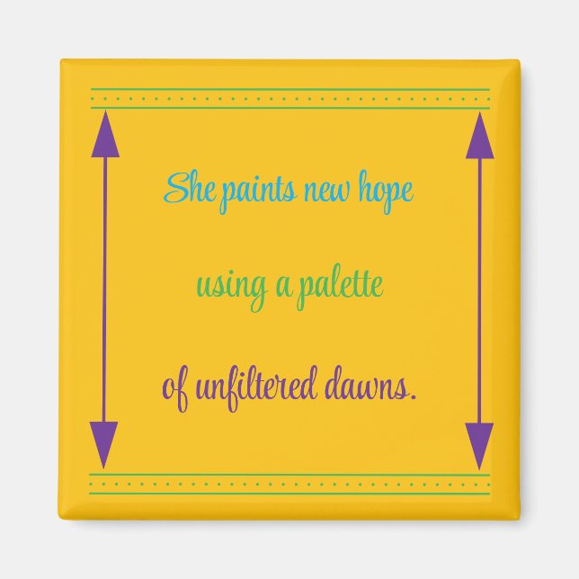 Imã Inspiração Para As Mulheres (Frente)