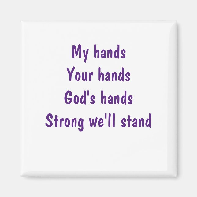 Imã inspirational (Frente)