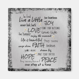 Imã Inspire e motive afirmações de cotação