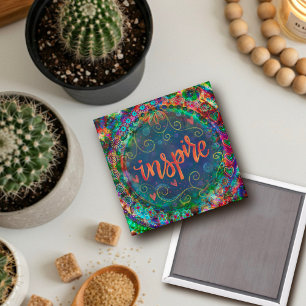Imã "Inspire" UMA PALAVRA "Inspire"