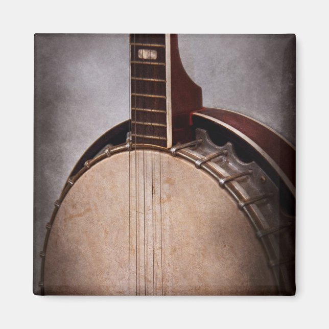 Imã Instrumento - Corda - Um banjo típico (Frente)