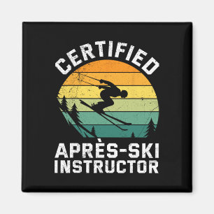 Imã Instrutor de Apos-esqui Certificado de Esqui Diver