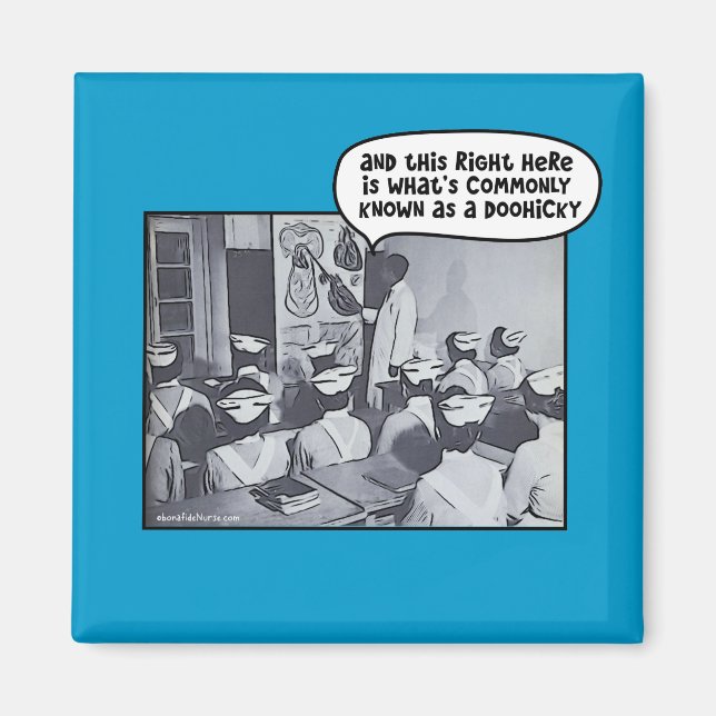 Imã Instrutor de Enfermagem - Doohicky (Frente)