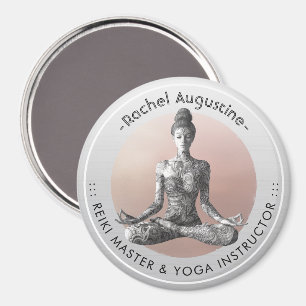 Imã Instrutor de Meditação de Yoga Mestre de Reiki Pos