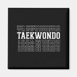 Imã Instrutor Treinador de Taekwondo Texto Engraçado C