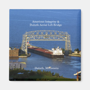 Imã Integridade americana no ímã de Duluth