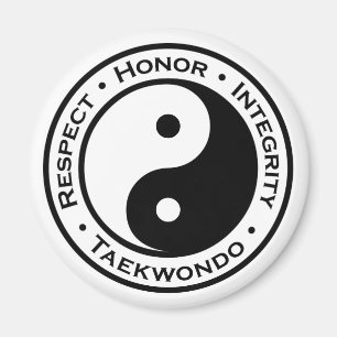 Imã Integridade Taekwondo da honra do respeito