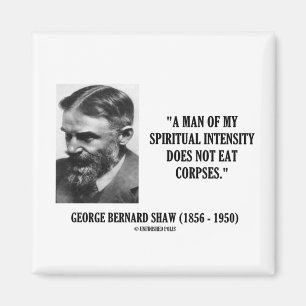 Imã Intensidade de George B. Shaw Espiritual para não