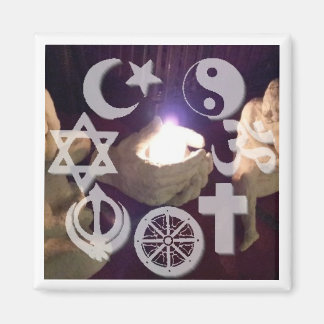 Imã Interfaith, Coexist Fire Magnet