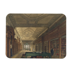 Ímã Interior da biblioteca da igreja do cristo,