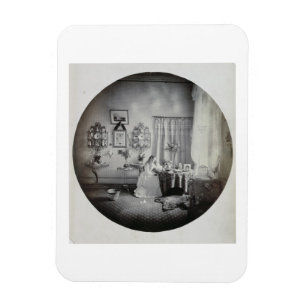 Ímã Interior da casa de Muckross, c.1865 (impressão d