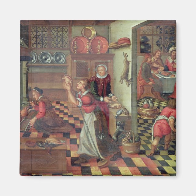 Imã Interior da Cozinha, a Ceia em Emmaus (Frente)
