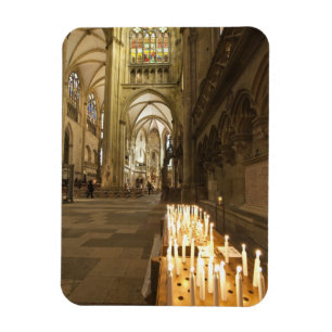 Ímã Interior da Rua. Catedral de Peter em Regensburg