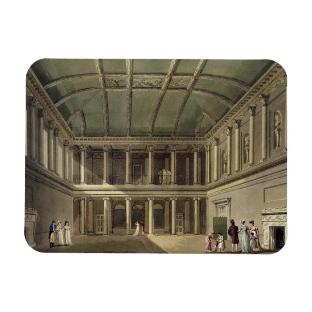 Ímã Interior da Sala de concertos, de 'Bath Ilustrado  (Horizontal)