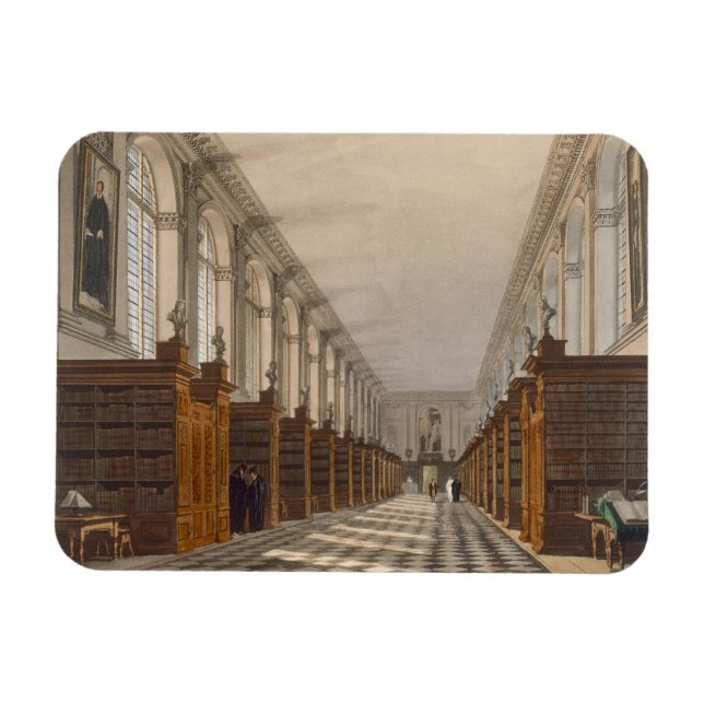 Ímã Interior da Trinity College Library, Cambridge, fr (Horizontal)