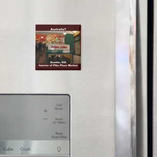 Imã Interior de Pike Place Market Seattle, Washington