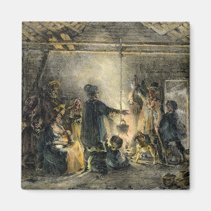 Imã Interior de uma cabana do Mineiro do Carvão