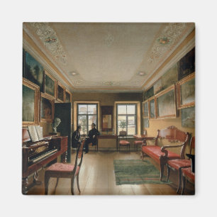 Imã Interior de uma casa senhorial, 1830s