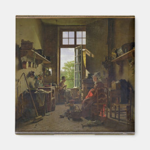Imã Interior de uma cozinha, 1815