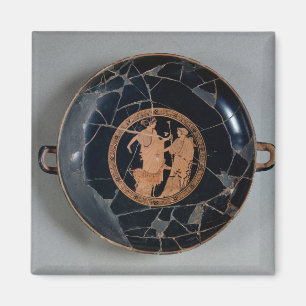 Imã Interior de uma vermelho-figura copo do sótão