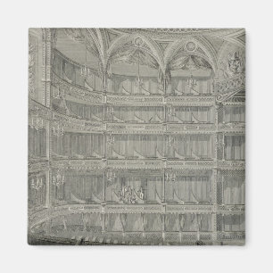 Imã Interior do teatro atrasado real, pista de Drury,