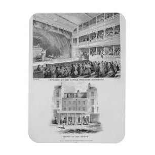 Ímã Interior do teatro pequeno, Haymarket em Londo