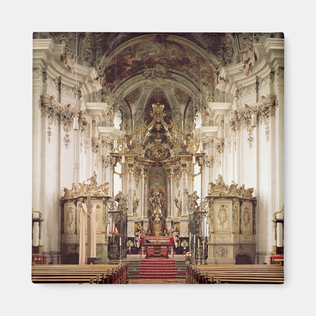 Imã Interior, projetado por Balthasar Neumann 1734-54 (Frente)