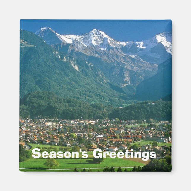 Imã Interlaken e Jungfrau (Frente)
