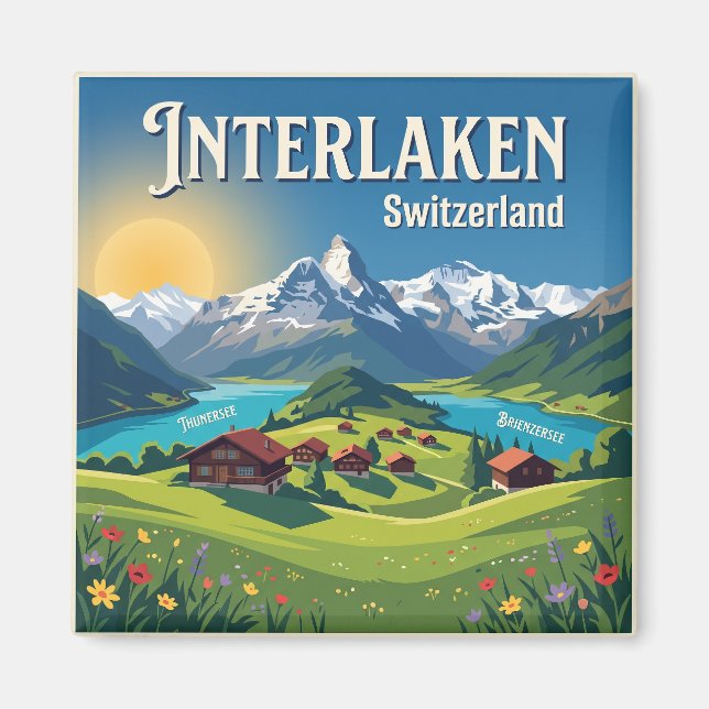 Imã Interlaken Suíça (Frente)