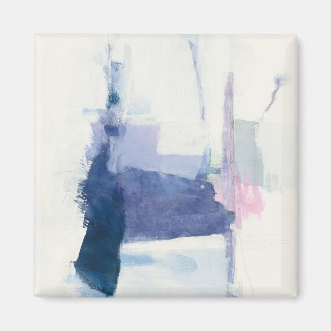 Imã Interlúdio | Abstrato Azul (Frente)