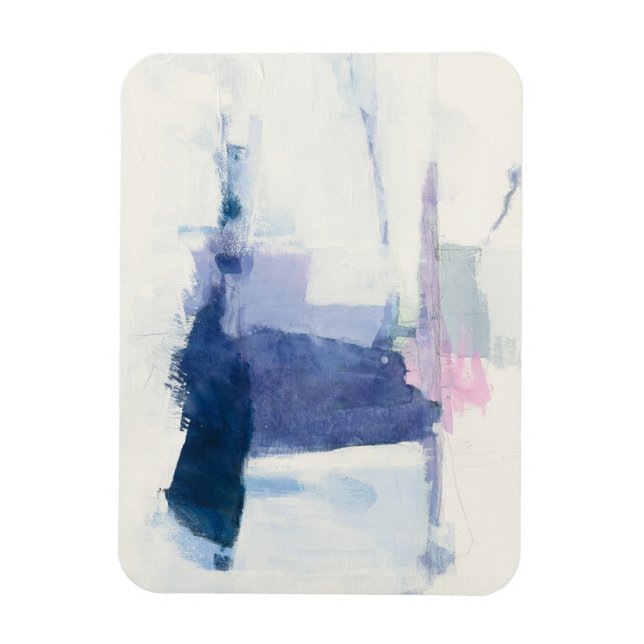 Ímã Interlúdio | Abstrato Azul (Vertical)