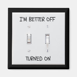 Imã Interruptor De Luz Engraçado Ligado Ao Magnet