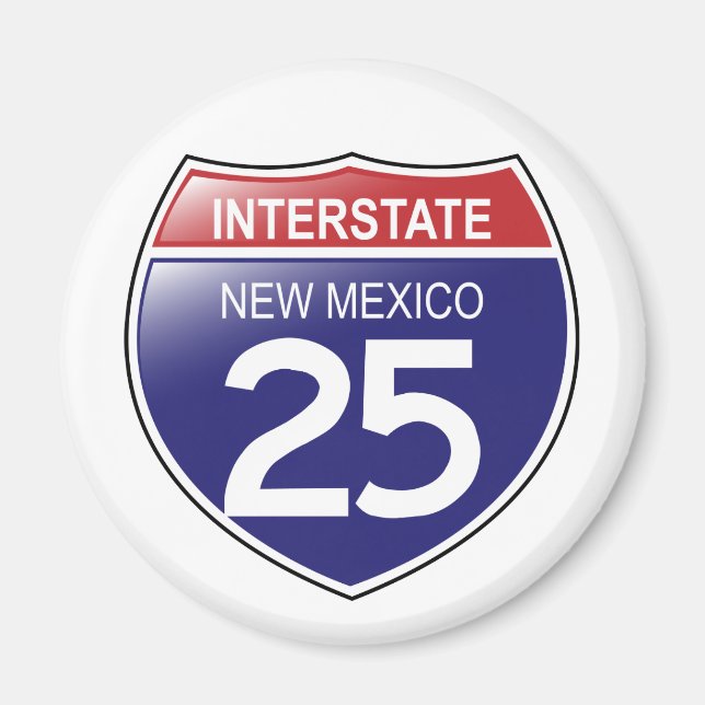 Imã Interstate 25 no Novo México (Frente)