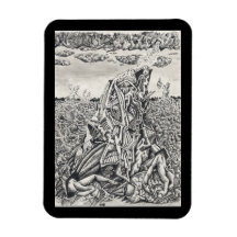 Intimidação, desenho a tinta Flexível